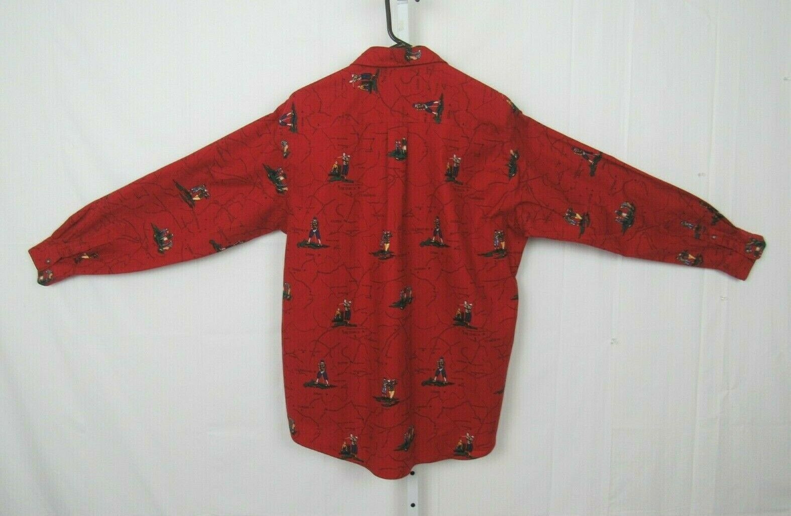 VTG 1980s KENNETH GORDON MEN’S SIZE LARGE GOLF SHIRT ST. ANDREWS UNITED KINGDOM