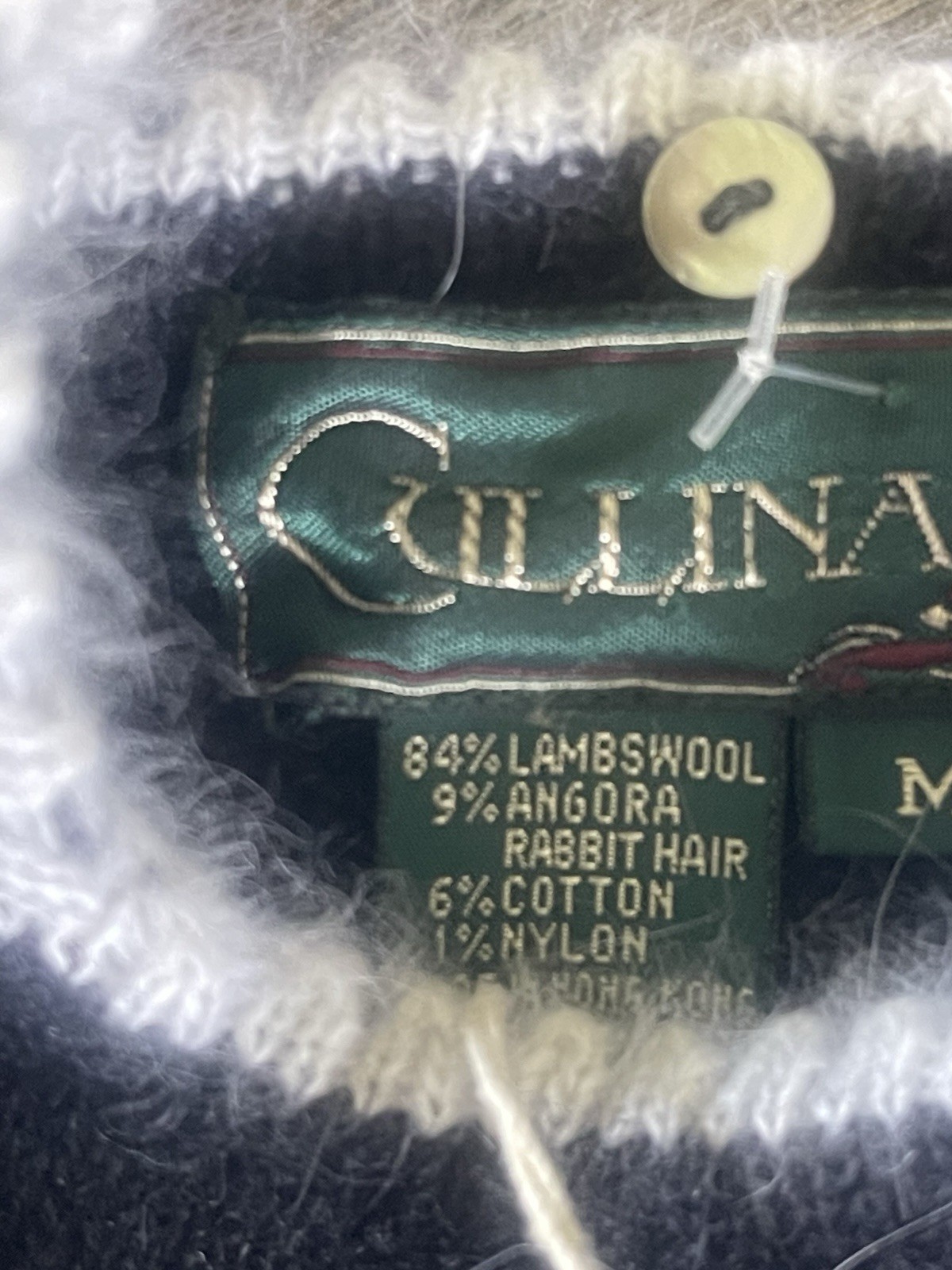 NWT VTG Lambswool Angora Sweater Women’s Sz M Cottagecore CASUAL CULLINANE