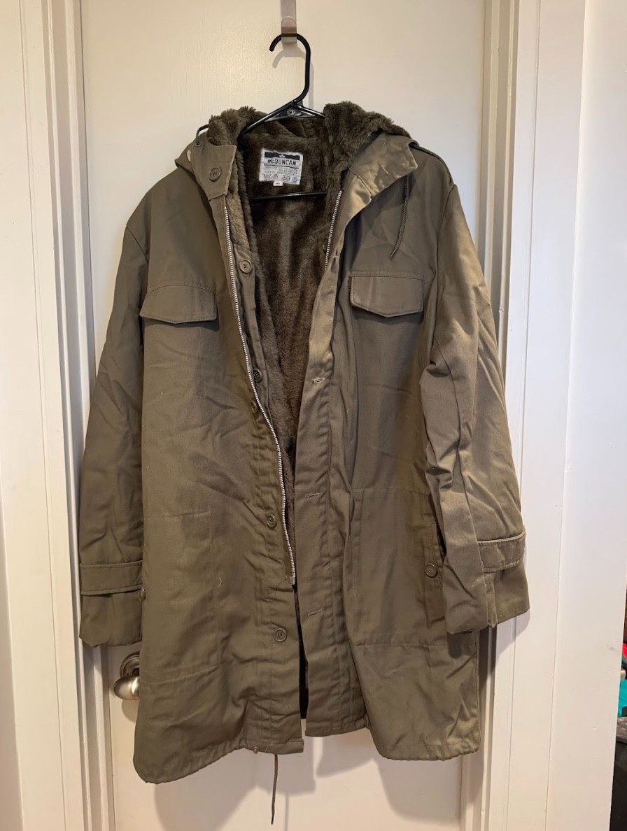 VINTAGE! McDuncan Lined Coat German Sz 48/ US Large