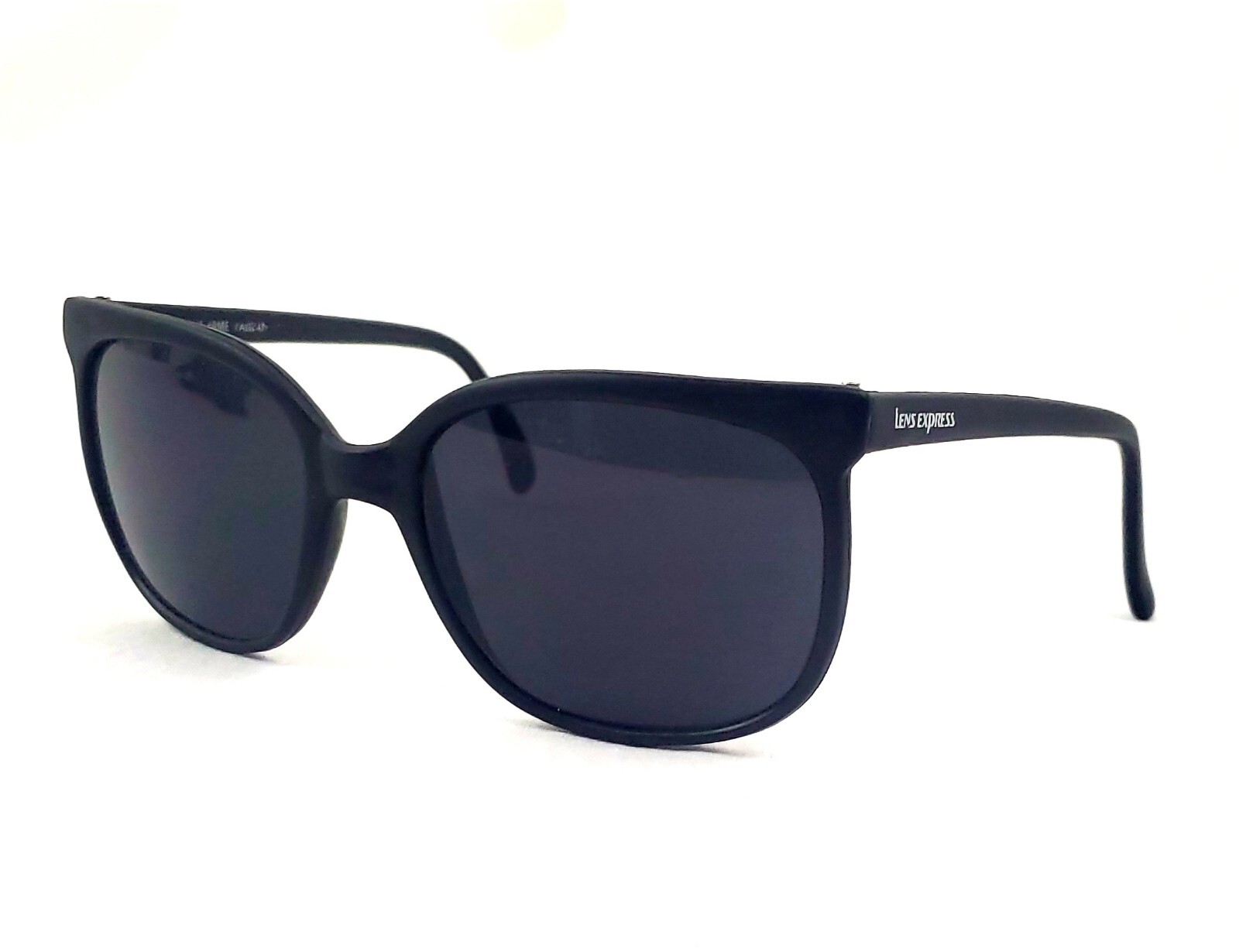 Lens Express Sunglasses Vintage Adult Unisex Black Sun Glasses