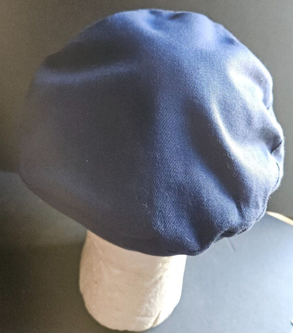 GREEK FISHERMAN’S CAP. MADE IN GREECE. BLUE WITH NICE EMBROIDERY. SIZE M / 7 1/8