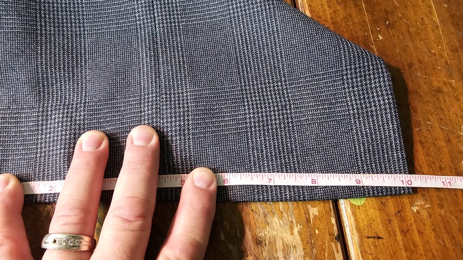 VTG 60/70s Union Made 🇺🇸 Werdenberg’s Blue Wool 3pc Suit 39R, 34×27 +NWT Tie