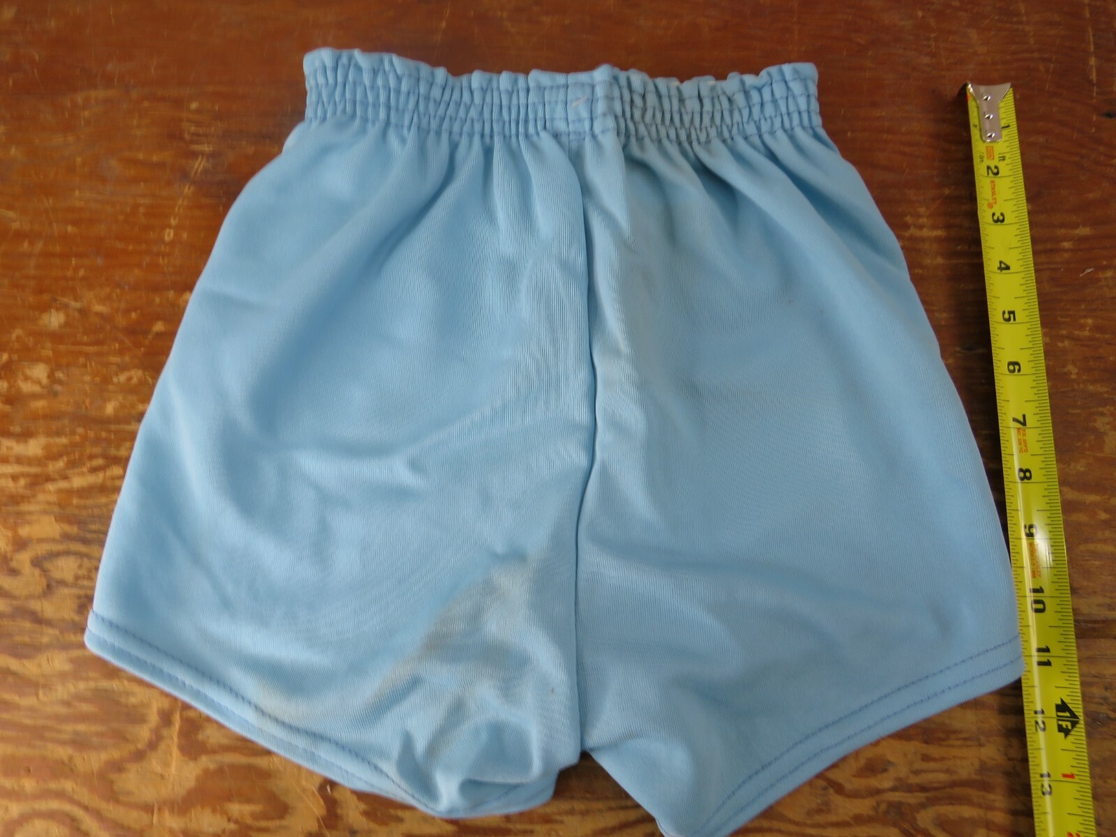 Vintage NOS 70’s Dodger gym running Shorts Youth Sizing Light Blue