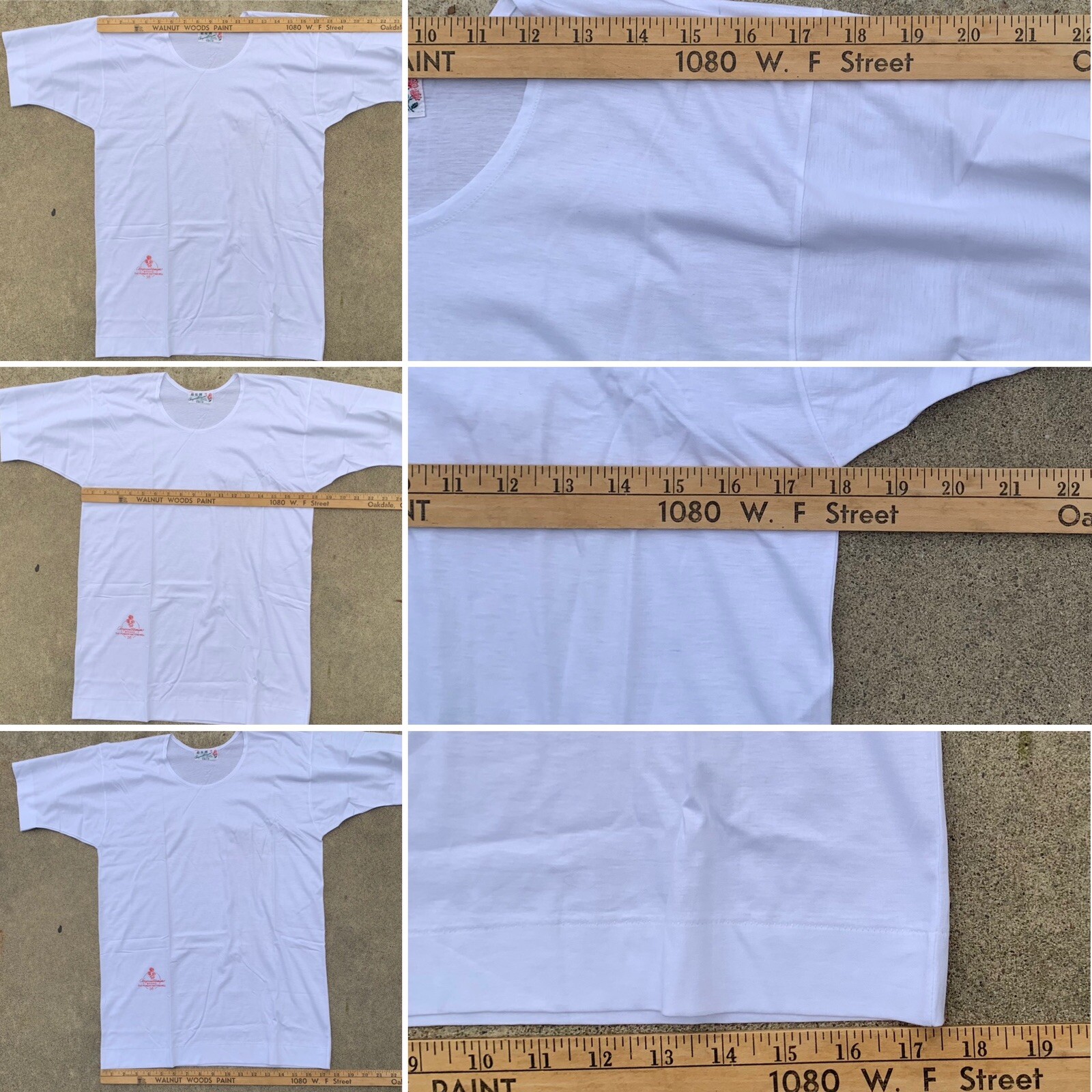 vintage Chrystanthemum Brand The Pioneer Kniting Mill 36 t-shirt all cotton