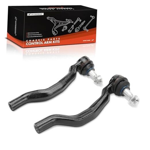 2 x Front Outer Tie Rod Ends, Compatible with Infiniti FX35 2009-2012, FX50